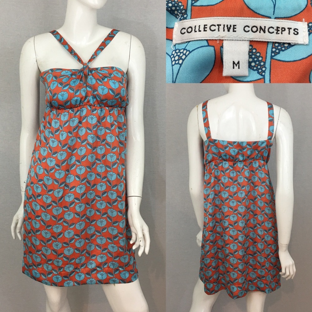 Medium Collective Concepts Floral Sleeveless Dress - Picture 8 of 8
